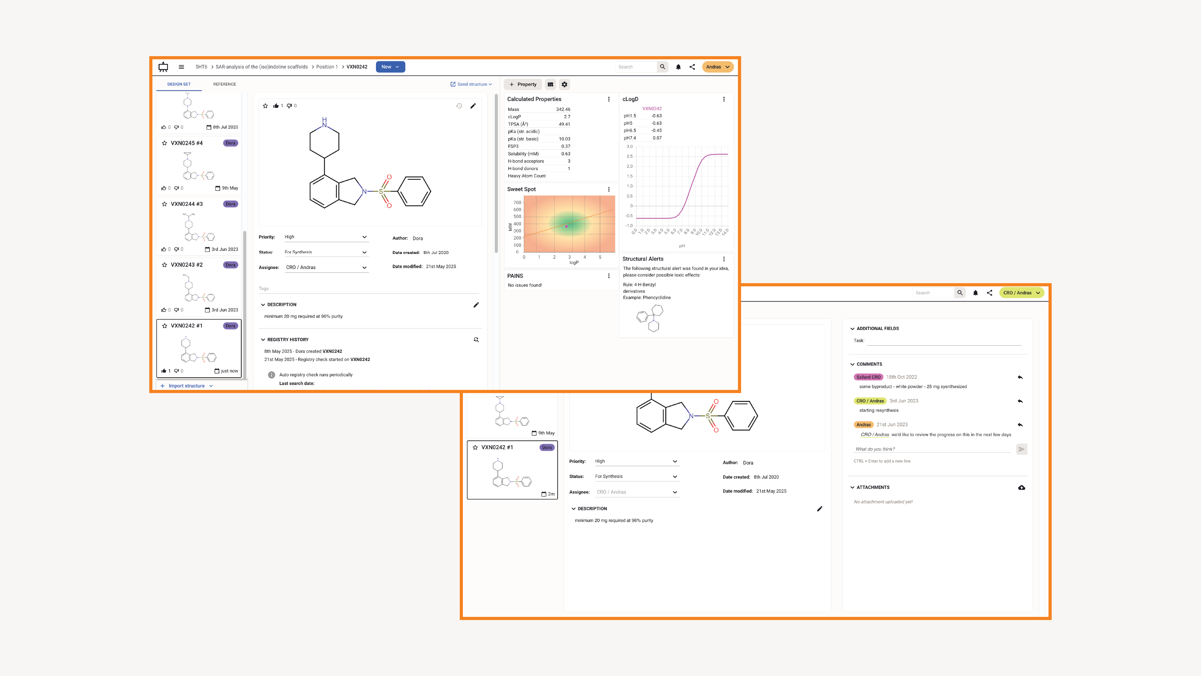 DH - Secure communication with CROs