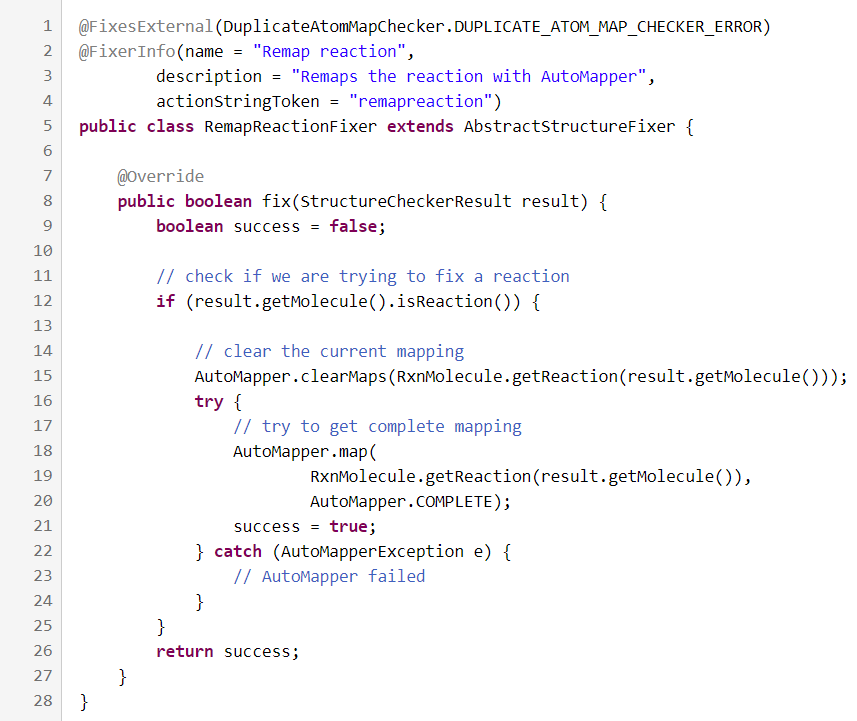 Chemical Structure Representation Toolkit