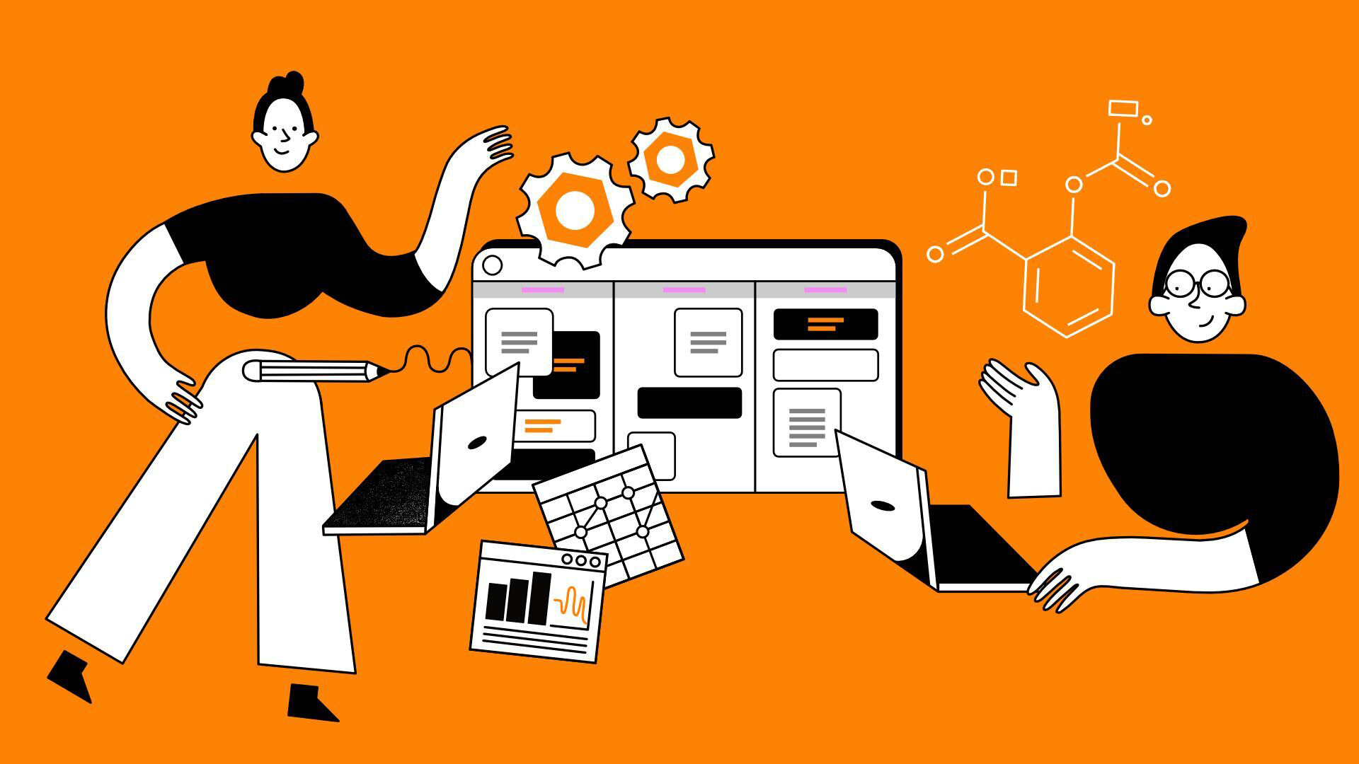Scientific software design, guide to user experience, UX in cheminformatics - Marvin, Design Hub.